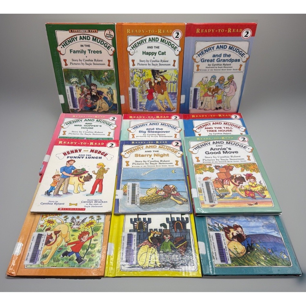 Big Lot of 26 Henry and Mudge Ready to Read Books.